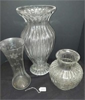 GLASS VASES