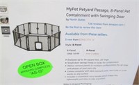 MyPet Petyard Passage 8 Panel with Swinging Door