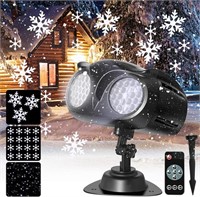 Christmas Dynamic Snowflake Projector Lights