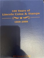 100 years of Lincoln coins, and stamps