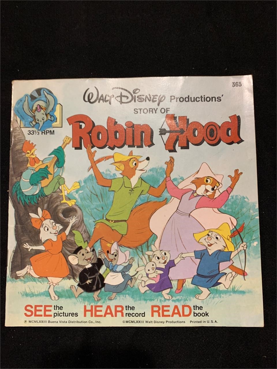 Story of Robin Hood Book & Record