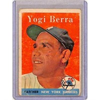 1958 Topps Yogi Berra Low Grade