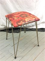 Tabouret rembourré vintage 18"