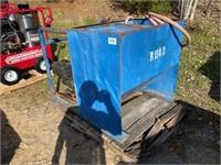 GROUT MIXER AND PUMP, BRIGGS GAS ENGINE , 8HP, SKI