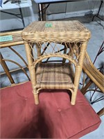 Small wicker stand