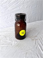 Amber Lighting Jar