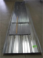 Corrugated steel; appears never used; 8'-10' L x 2