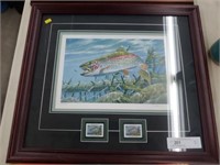 1993 Trout Stamp Print