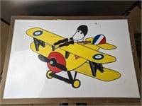 B. Kaufman Snoopy/Plane Art
