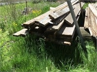 1 - Pile of used dimension lumber, 2"x10", 2"x8",