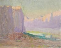 J. Stephen Ward Desert Landscape Painting
