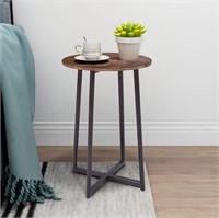 HOMERECOMMEND Round Accent Side Tables End Coffee