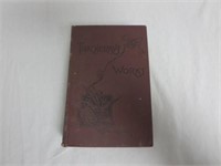 Antique Late 1800's Book Thackeray's Works- The