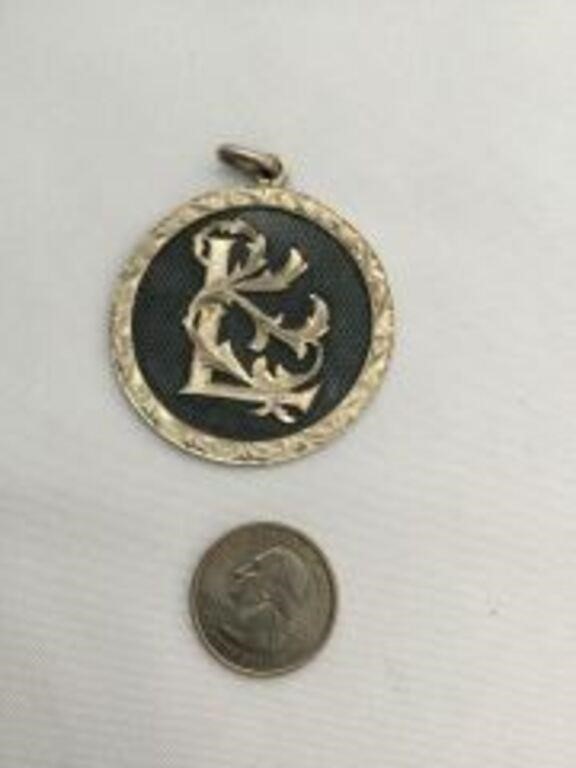 Hand Made Sterling Medal