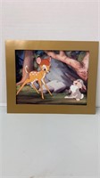 Disney’s 8” x 10” “Bambi” lithograph -55th