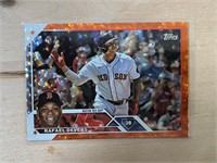 Rafael Devers 2023 Topps Orange Foil /299