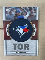 Bo Bichette 2023 Topps Commemorative Patch