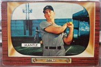 1955 BOWMAN MICKEY MANTLE CARD #202