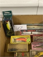 Fishing Lures in the boxes