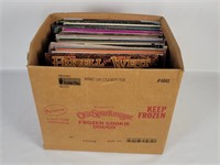 Box Of Vtg Records - Vocal, Pop, X-mas Etc.