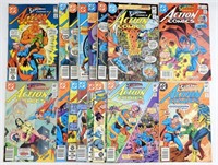 (16) 1980s DC ACTION COMICS  - NICE RUN