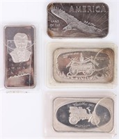 .999 FINE SILVER COLLECTIBLE COMMEMORATIVE BARS