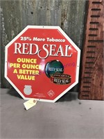 Red Seal  tin sign