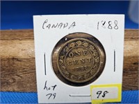 1-1888 1 CENT BIG PENNY
