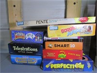 Misc Board Game Lot, 10pc