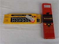 Lot Of Vintage Pencils In Old Boxes Mongol & More