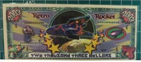 2003 retro rocket banknote