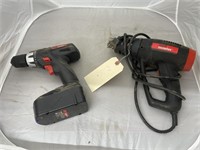 Corded Drillmaster Heat Gun & Cordless Drill