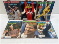 6 vintage Sports Illustrated-79-82 Jack Nicklaus