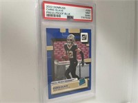 2022 Donruss Blue Press Proof Chris Olave PSA 9