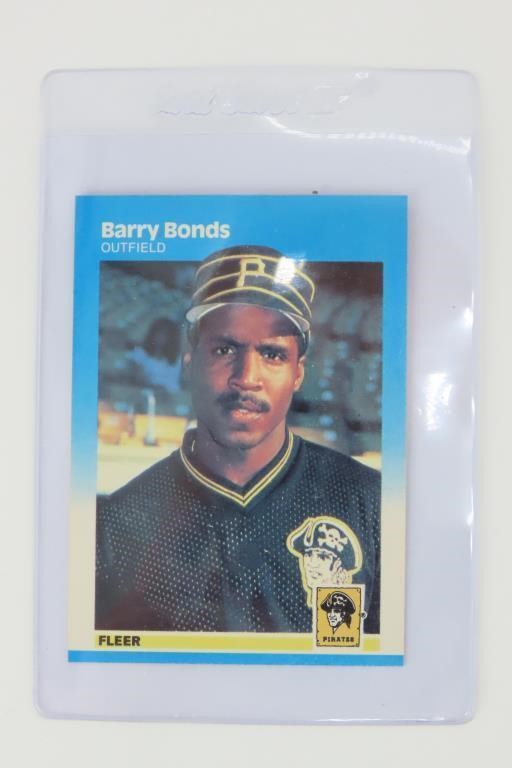 Fleer Barry Bonds Baseball Card