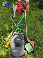 19" Deck Push Mower w/ Trimmers