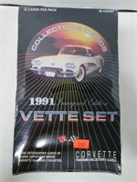 Sealed 1991 Inaugural Edition Vette Set cards