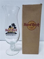 Hard Rock Cafe hurricane glass