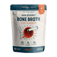 Bare Bones Broth Mix  Beef  10g Protein  12pk