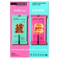 Trubar Protein Bars Variety 1.7 Oz (Pack of 16)