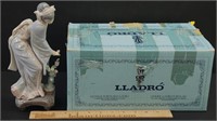 Lladro Porcelain Japonesita Figure & Box