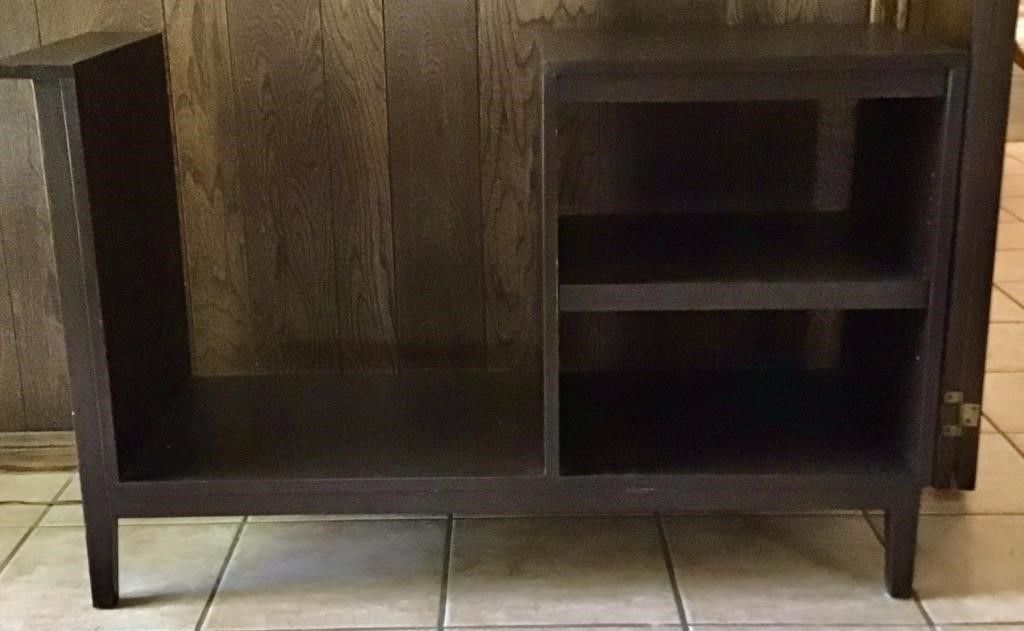 WOOD TV STAND