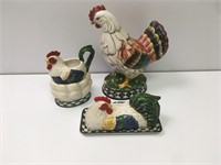 Lot of Rooster Items