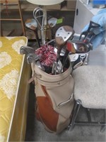 Palmer Golf Bag & Clubs