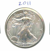 2011 U.S. Silver Eagle ASE - 1 oz Fine Silver