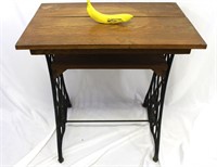 Vintage Singer Sewing Machine Converted Table