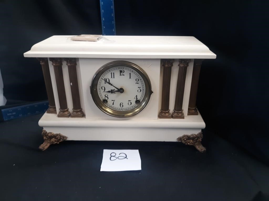 Antique Clock W/Key