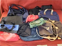 Mixed Lot of 12 Bags - Various Materials and Types