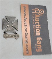 Sterling  WWii Army Cross Pin