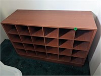 Cube storage shelf 35"w 14"d 24"h (Bedroom)